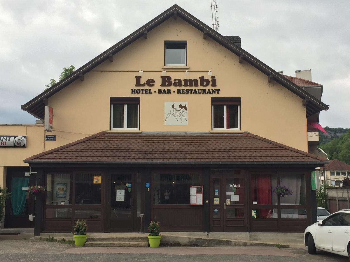 Hotel Le Bambi Baume-les-Dames Exteriér fotografie